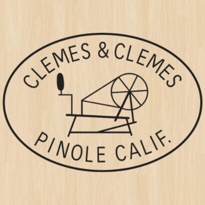 Logo on Wood - Square